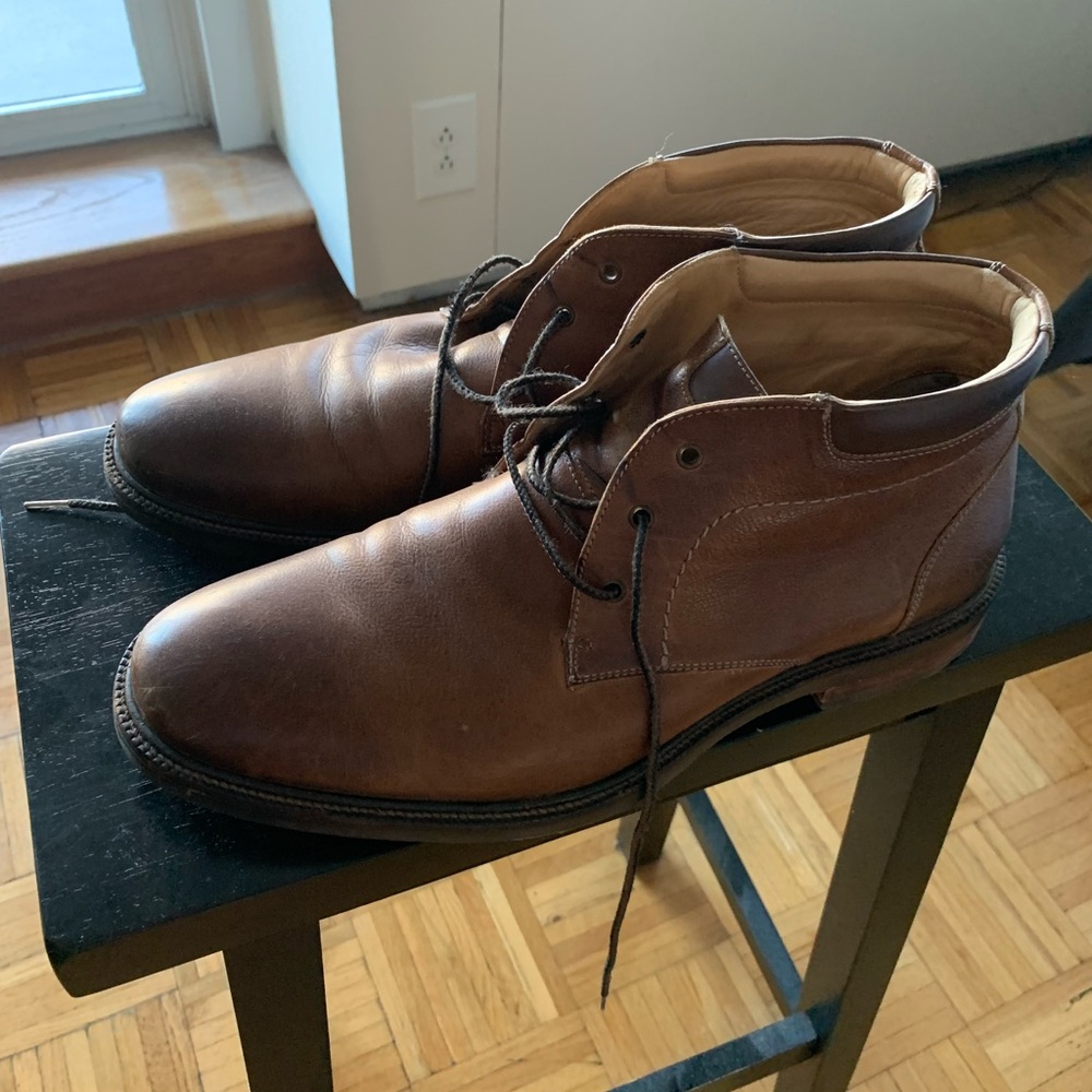 J&M 1850 Johnston & Murphy Baird Chukka Boots Size 12